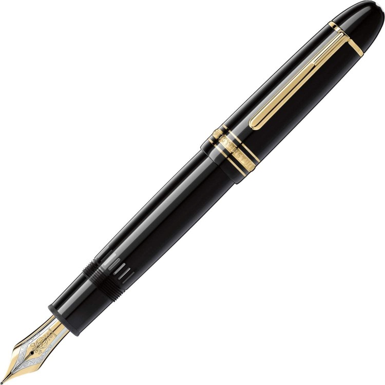 MONTBLANC MEISTERSTÜCK 149 149F 115383  Yellow Gold Stilografica F