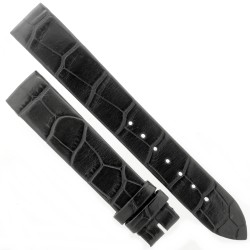 Longines Cinturino Alligatore L682119391 Nero Opaco 14/14 mm