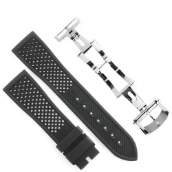 Zenith Cinturino Caucciù 27.00.2118.576 FDA Nero 21/18 mm 2