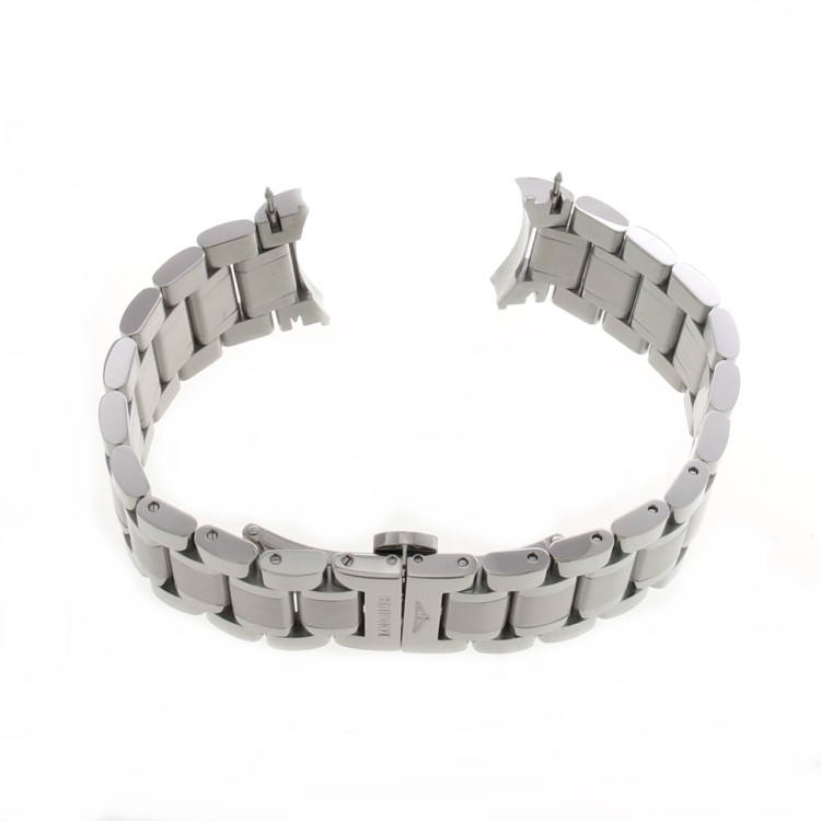 Longines bracciale acciaio Master Collection ansa 21 mm.  L2.910.4 L2.908.4