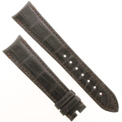 Zenith Cinturino 27.00.2118.498 Alligatore Marrone opaco 21/18 mm