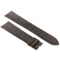 Zenith Cinturino 27.00.2118.498 Alligatore Marrone opaco 21/18 mm 2