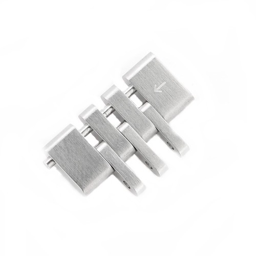 Longines maglia acciaio per Record. Misure maglia 18 x 8 x 2,8 mm