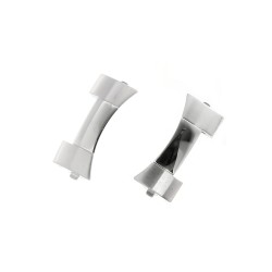 Longines coppia terminali bracciale Hydroconquest Ceramica in acciaio, misura 21 mm. L3.781.4 e simili 2