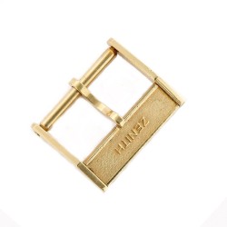 Zenith Fibbia Vintage ardiglione placcato oro 16 mm