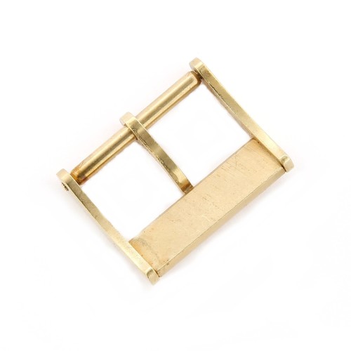 Zenith Fibbia Vintage ardiglione placcato oro 16 mm