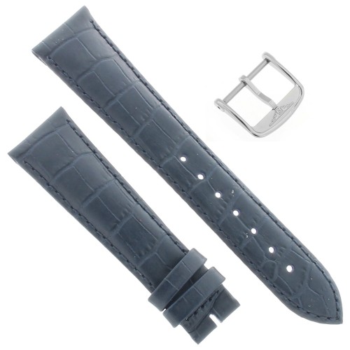Longines Cinturino FA Stampa Alligatore BLU 20-16 mm