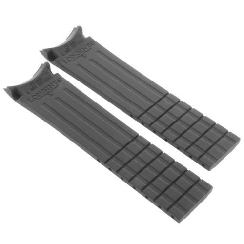 Longines Cinturino FDA2 Caucciù Nero 21/19 mm Hydroconquest