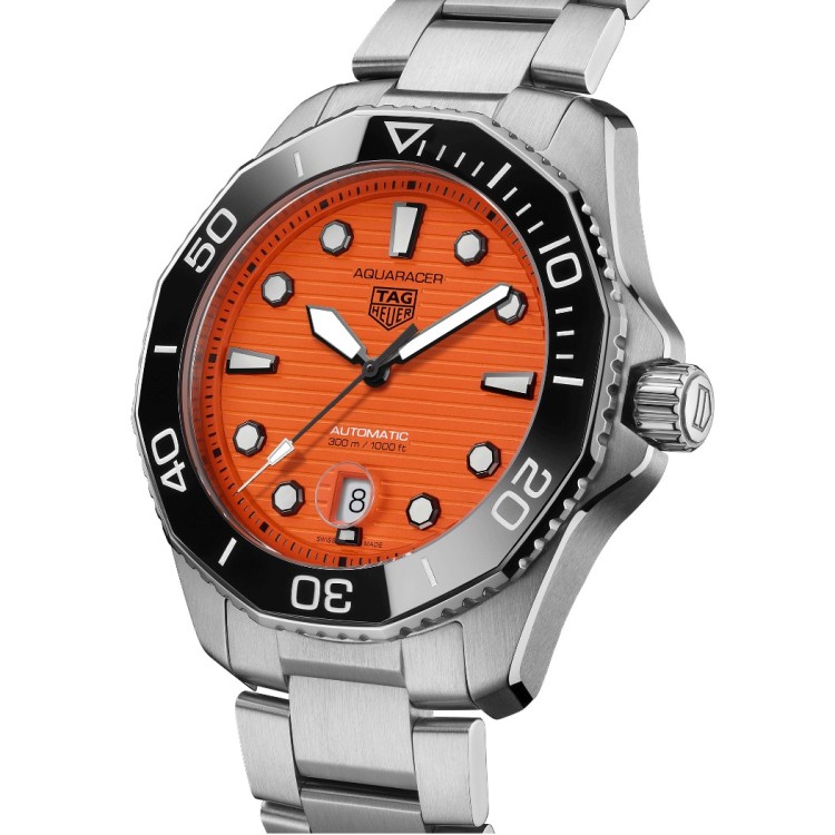 TAG HEUER AQUARACER WBP201F.BA0632 Automatico 43 mm Acciaio Arancione