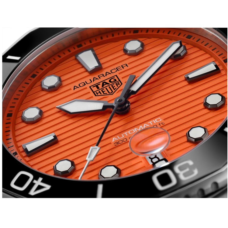 TAG HEUER AQUARACER WBP201F.BA0632 Automatico 43 mm Acciaio Arancione