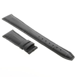 Cinturino IWC Portofino Aftermarket Compatibile Alligatore Nero 21/16 mm deployante 58/135 2