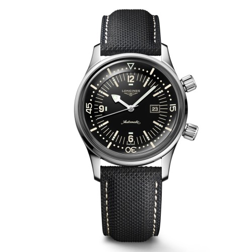 LONGINES Heritage Legend Diver L3.374.4.50.0 con data 36 mm Automatico