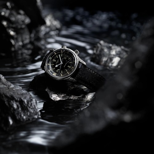 LONGINES Heritage Legend Diver L3.374.4.50.0 con data 36 mm Automatico