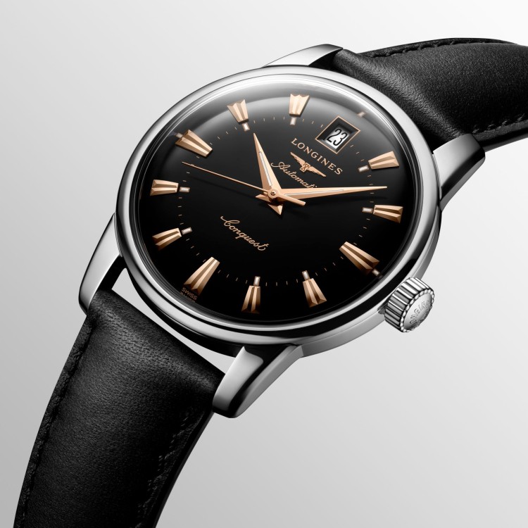 LONGINES Heritage CONQUEST L1.611.4.52.2 Automatico 35 mm