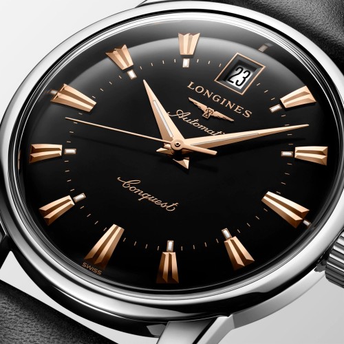 LONGINES Heritage CONQUEST L1.611.4.52.2 Automatico 35 mm