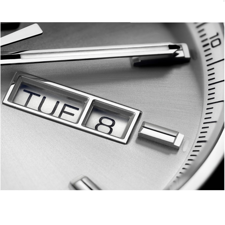 TAG HEUER CARRERA WBN2011.FC6484 Day Date Automatico 41 mm Acciaio Argente.