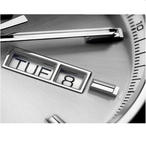 TAG HEUER CARRERA WBN2011.FC6484 Day Date Automatico 41 mm Acciaio Argente.