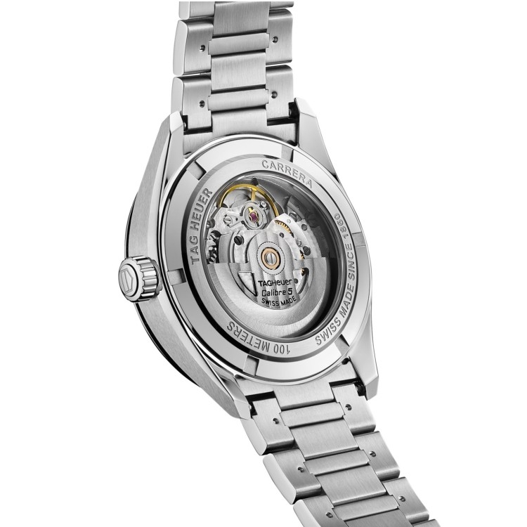 TAG HEUER CARRERA WBN2111.BA0639 Automatico 39 mm Argentè.