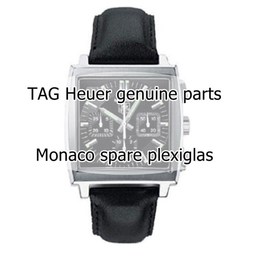 Tag Heuer Vetro Monaco Plexiglass ref HG0056 per serie CW2113/2/1 e altri