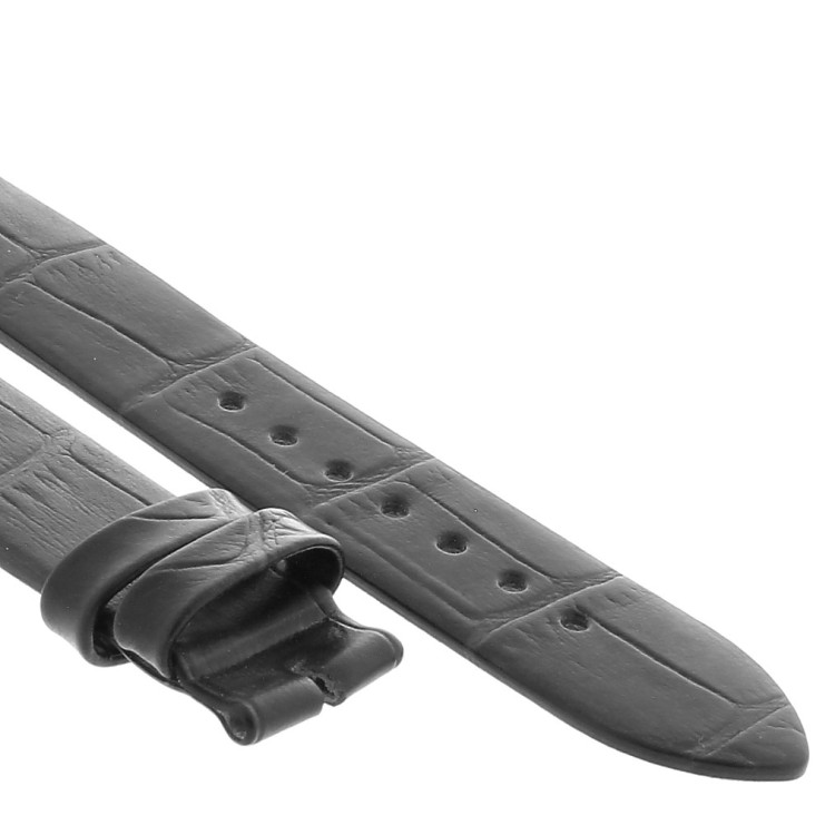 Mido Cinturino Baroncelli Stampa Alligatore Nero 17/16 mm.