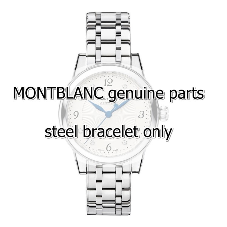 Montblanc Bracciale 113949 per serie Boheme cassa da 34 mm ansa 17 mm