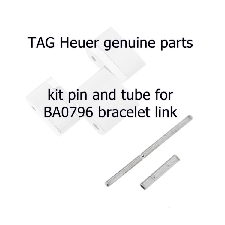 Tag Heuer kit perno e tubo per maglie bracciale BA0796 Carrera CV2A10 e simili..