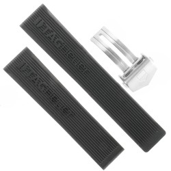 Tag Heuer Black rubber band FT6024 19/18 mm measures FDA + closing