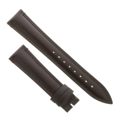 Cinturino Pelle Cuoio Inglese Marrone Moka opaco 18/16 mm B45B classico