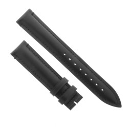 Cinturino Pelle Cuoio Inglese Nero opaco 18/16 mm B45B classico