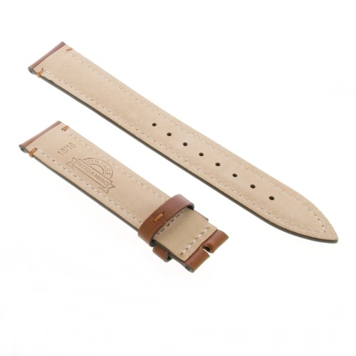 Cinturino Pelle Cuoio Inglese Marrone opaco 18/16 mm B45B classico