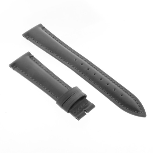 Cinturino Pelle Cuoio Inglese Nero opaco 22/18 mm B45B classico
