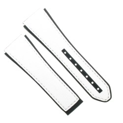 Zenith Cinturino Caucciù Bianco 22/18 mm effetto cordura Defy Classic 49.9005.670-11.