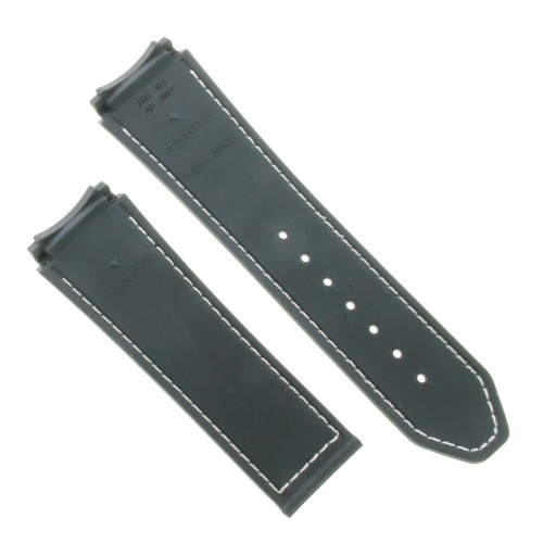 Zenith Cinturino Caucciù Bianco 23/22 mm effetto cordura Defy 21 49.9007.9004/11