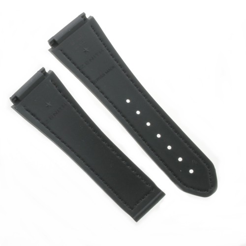 Zenith Cinturino Caucciù Bianco 22/18 mm effetto cordura Defy Classic 49.9005.670-11.R943
