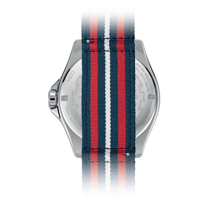 MIDO Ocean Star GMT M026.629.11.041.00 Automatico in Acciaio 44 mm Nero Lunetta ceramica Nera