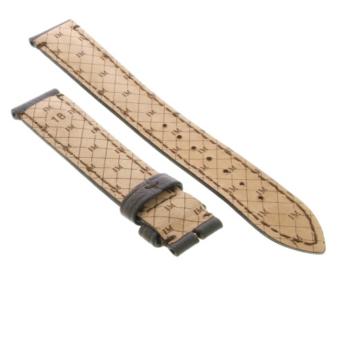 Cinturino Vitello Volanato Cucito a Mano Marrone opaco 18/16 mm bombatura 5,5 mm classico