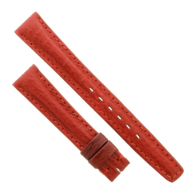 OMEGA cinturino Vintage Squalo Rosso 14/14 con bombatura.spezzoni 102/65 mm Spessore 4,8 mm..