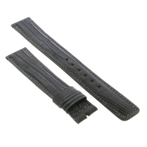 SEIKO Cinturino Lucertola Tejus Grigio Lucido 17/15 mm B30B spessore 3 mm