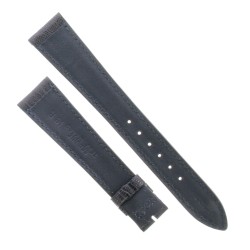 Cinturino Sartoriale Lucertola Tejus Nero Opaco 18/14 mm B32N forma classica 2
