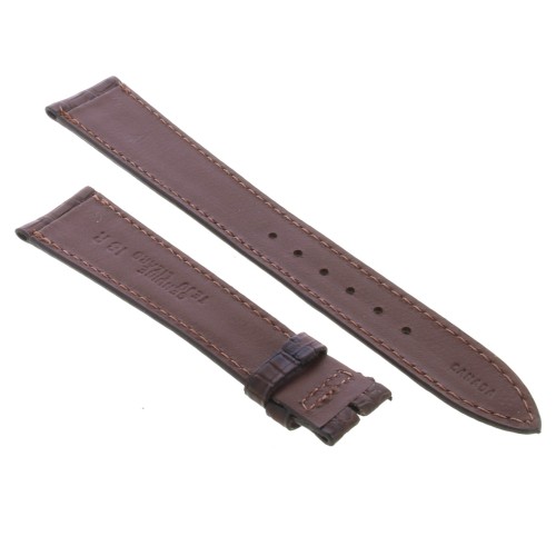 Cinturino Sartoriale Lucertola Tejus Marrone Tasta di Moro  Opaco 18/14 mm B32M forma classica