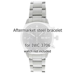 IWC bracciale in acciaio aftermarket Compatibile 3706 Fliegerchronograph  Pilot's watch ansa 20 mm 2