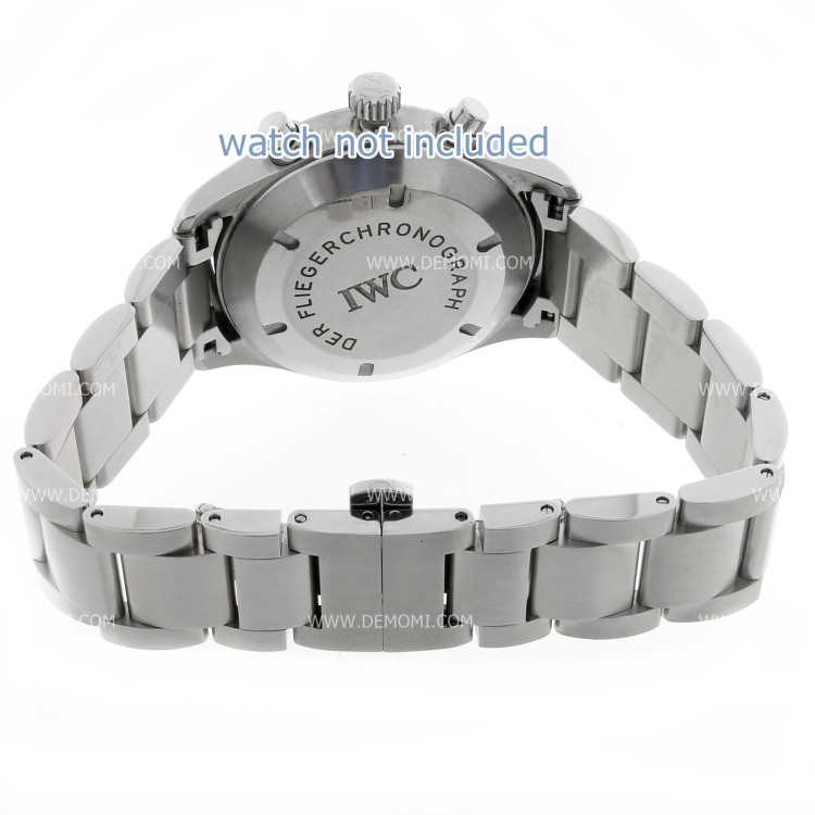 IWC bracciale in acciaio aftermarket Compatibile 3706 Fliegerchronograph  Pilot's watch ansa 20 mm