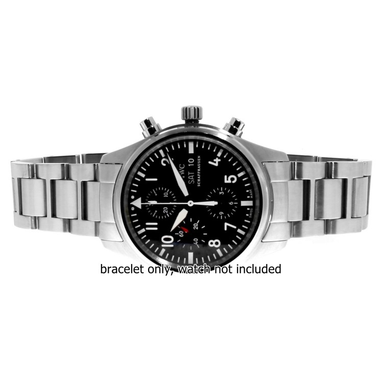 IWC bracciale in acciaio Compatibile per orologio PILOT ansa 21 mm