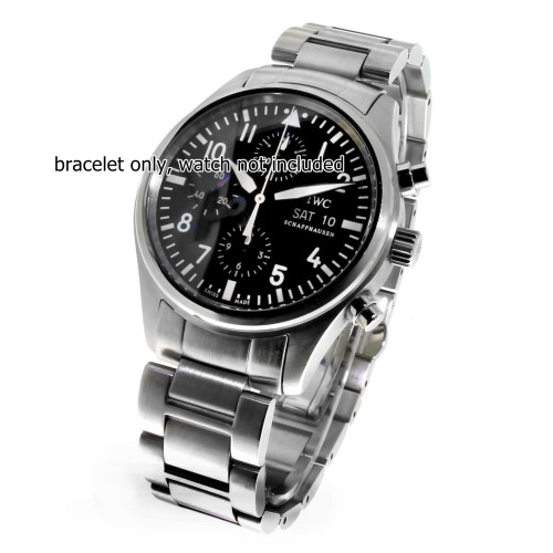 IWC bracciale in acciaio Compatibile per orologio PILOT ansa 21 mm