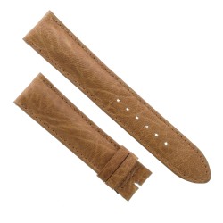 Cinturino Sartoriale Pelle Vitello Marrone Sfumato Opaco 20/18 mm B50N