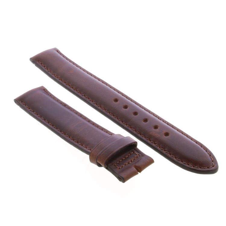 Cinturino Sartoriale Palle Vitello Marrone Sfumato Opaco 18/18 mm B50M