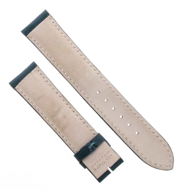 Cinturino Sartoriale Pelle Verde 19/18 mm B50B classico