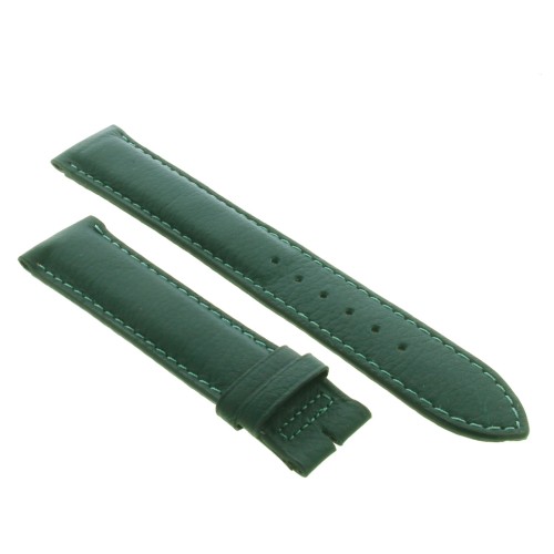 Cinturino Sartoriale Pelle Verde 19/18 mm B50B classico