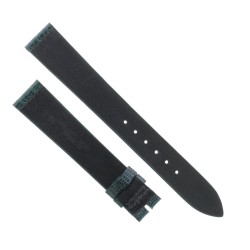 Cinturino Sartoriale Lucertola Tejus Verde Oliva Lucido 16/14 mm B25N forma classica 2