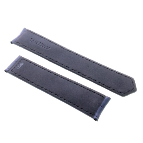 Tag Heuer Cinturino Carrera FC6502 Alligatore Blu 21/20 mm.Per WBN2012